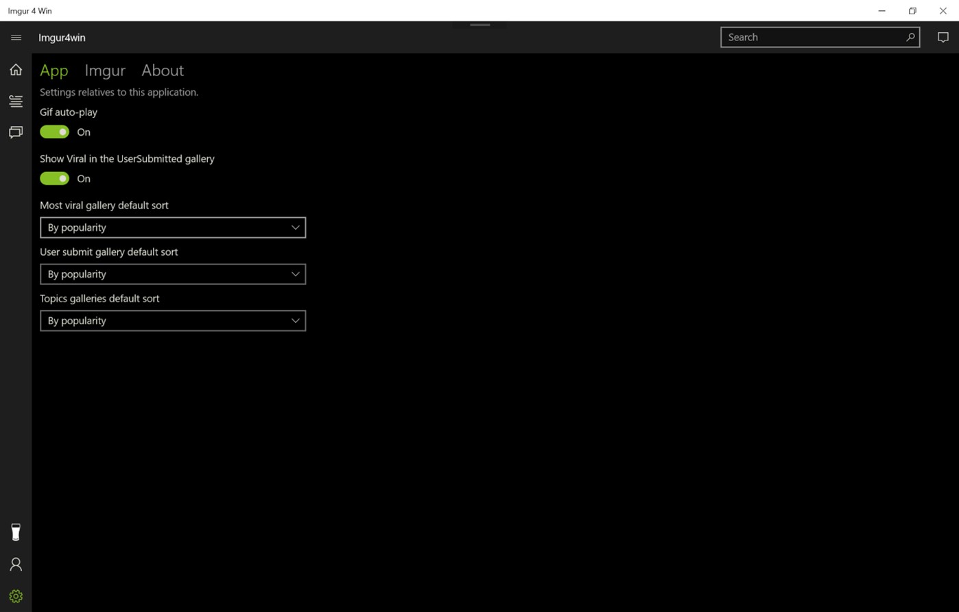 Imgur4Windows - Settings